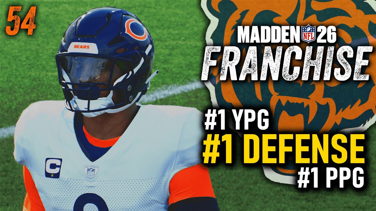 THE BEST IN THE LEAGUE | Madden 26 Chicago Bears Franchise