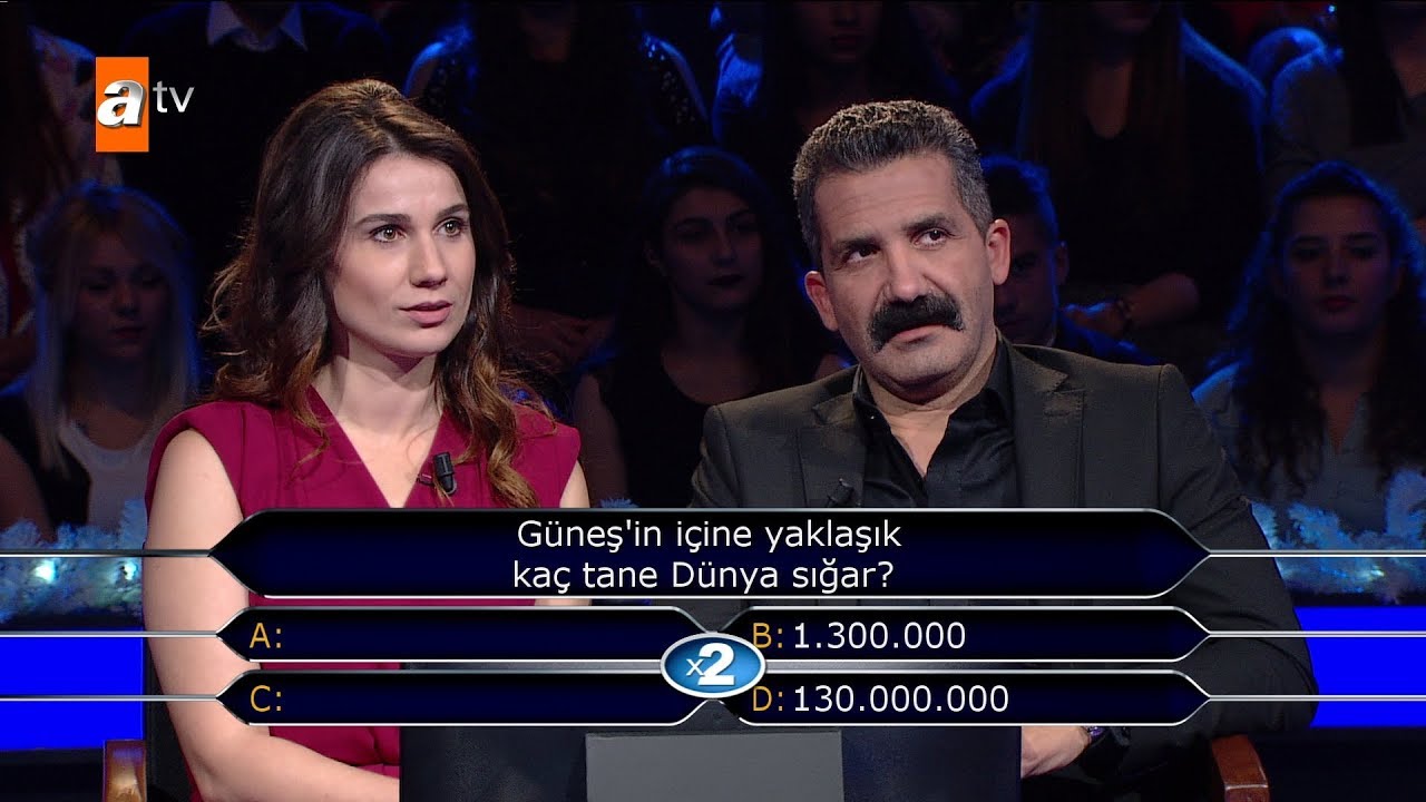 Alay&ccedil;a &Ouml;zt&uuml;rk ile C&uuml;neyt Mete 30 Bin TL'lik soruya cevabı - Kim Milyoner Olmak İster?