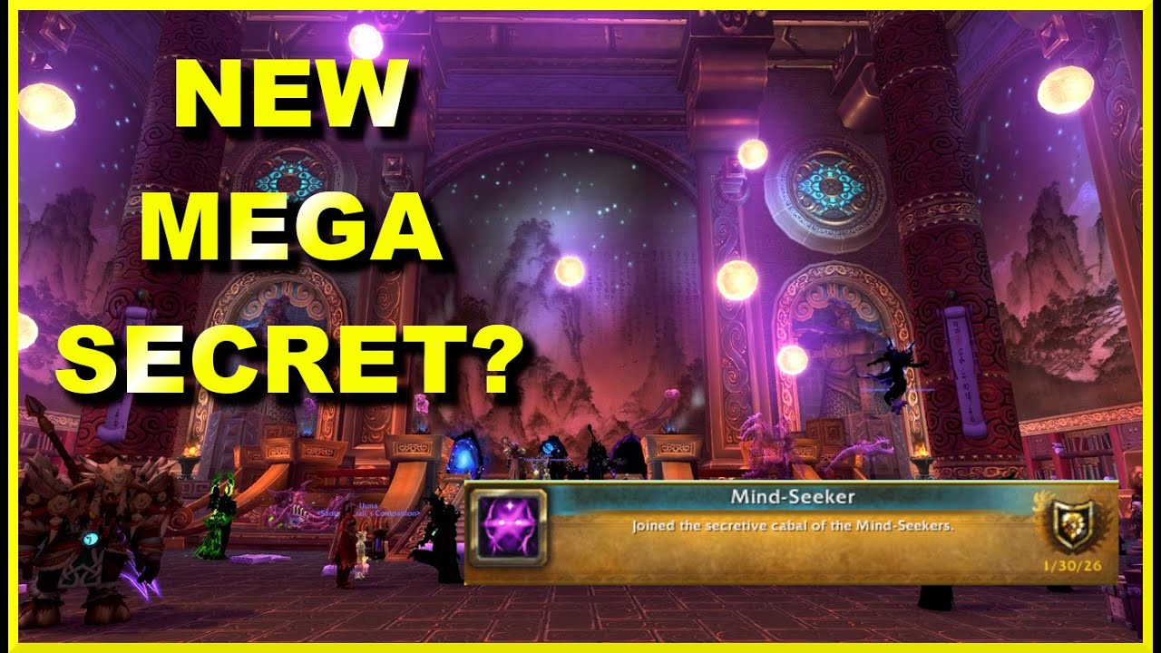 Внутри новейшей секретной комнаты WoW (Mind Seeker)
