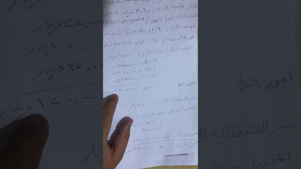 محاسبة حكومية /سلف /السفر ولايفاد