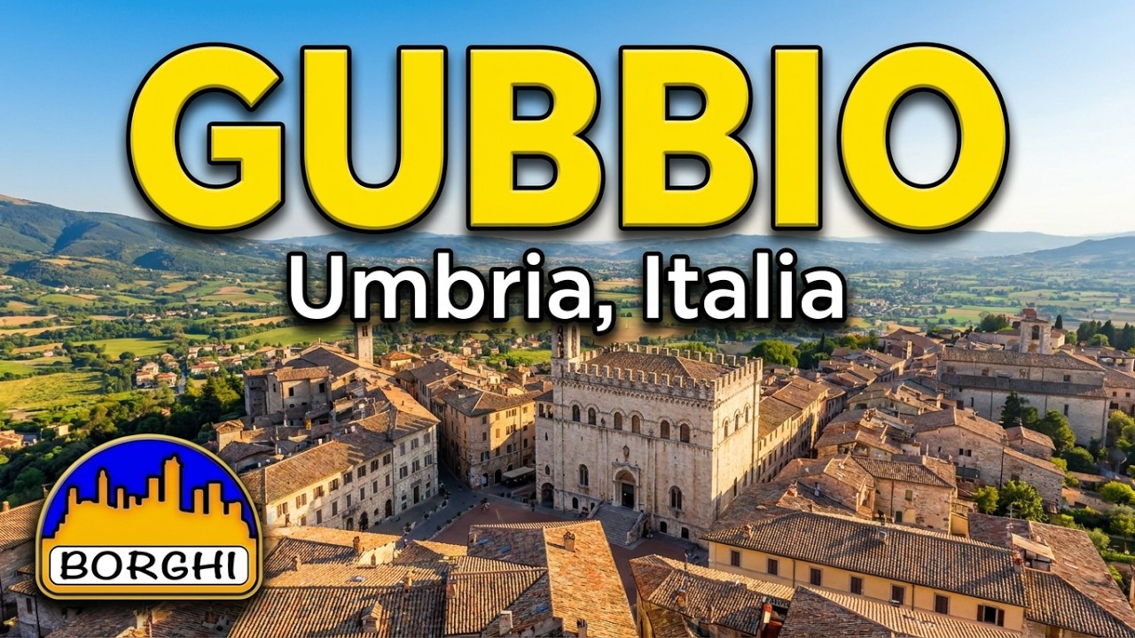 UMBRIA: Gubbio - in giro per la città - di Sergio Colombini (Video 4K)
