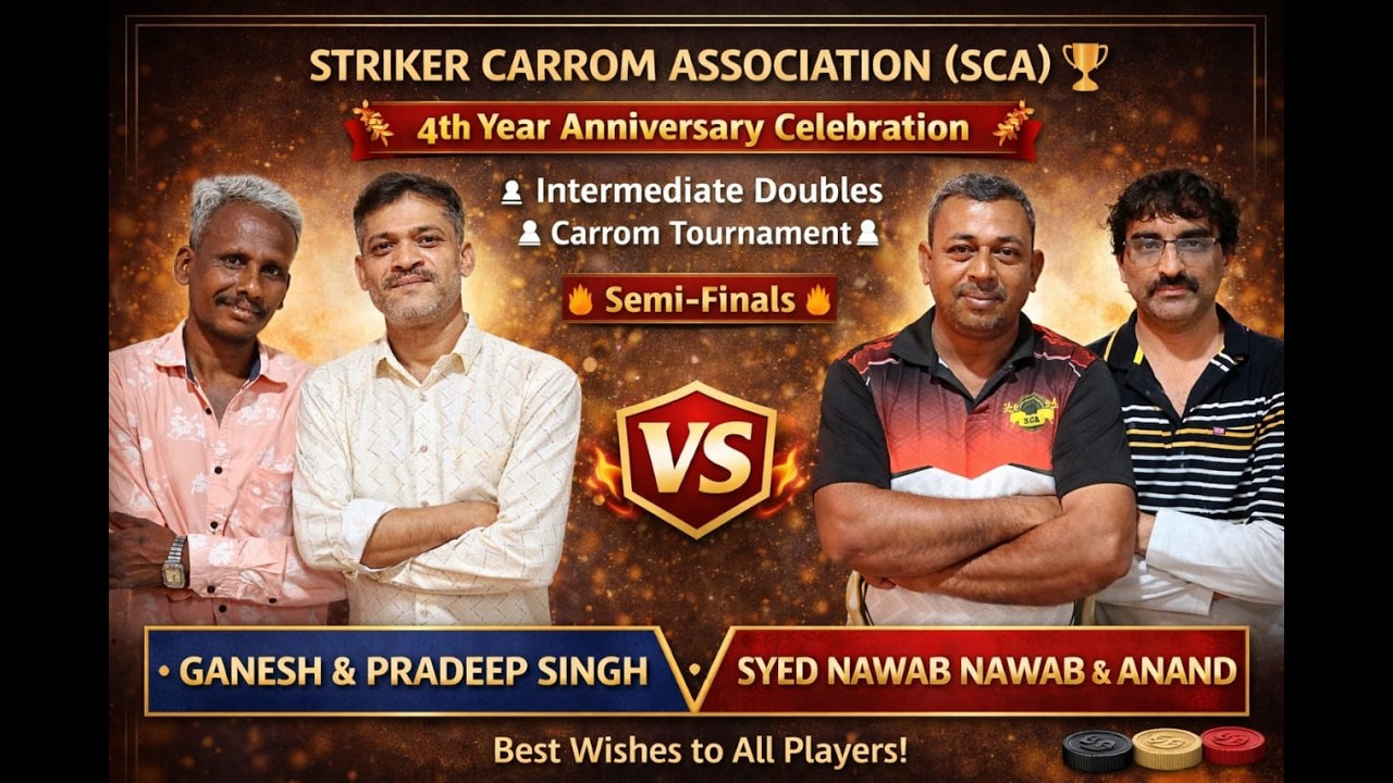 Semi final - Pradeep and Ganesh v/s Syed nawab and Anand