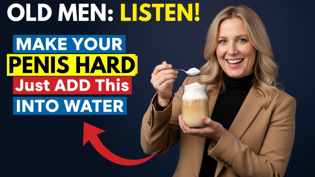 Men Over 50? Stop Drinking Plain Water! Add THIS for Better Circulation and Vitality