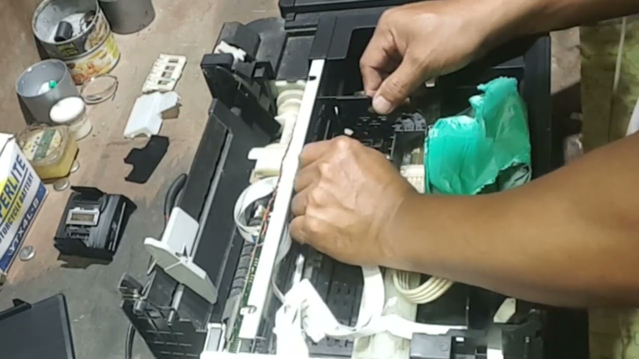 EPSON L220 FLEX CABLE & PRINTER HEAD REPLACEMENT