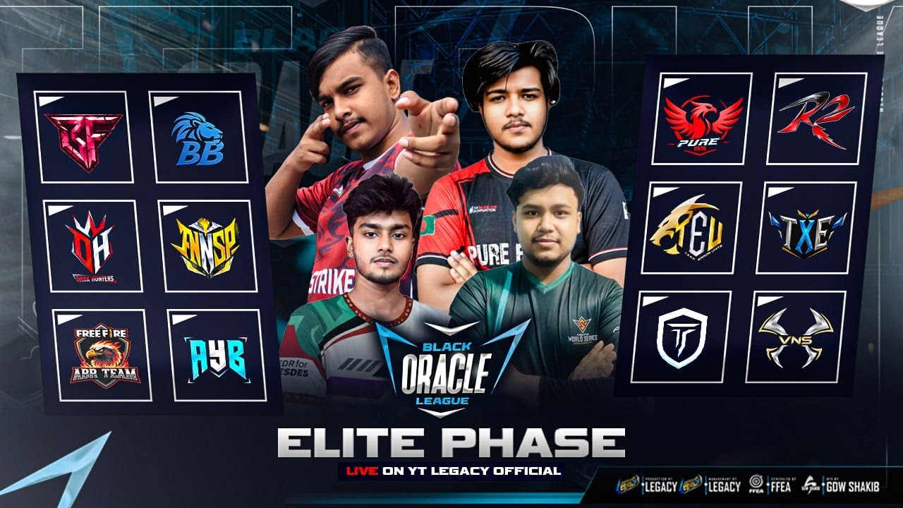 [🚨LIVE] BLACK ORACLE LEAGUE ELITE PHASE || ORGANIZED BY LEGACY ||