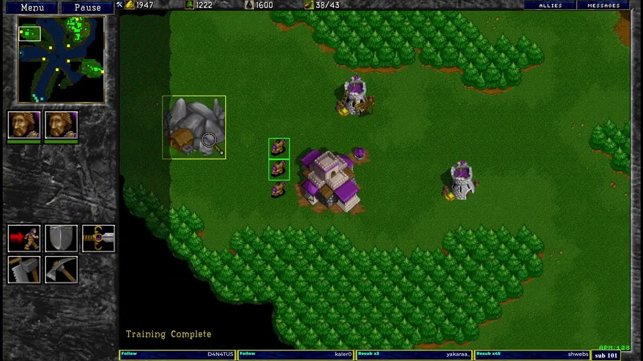 Warcraft 2 The Spiral 1v1 u8t3io3p vs dj_boss
