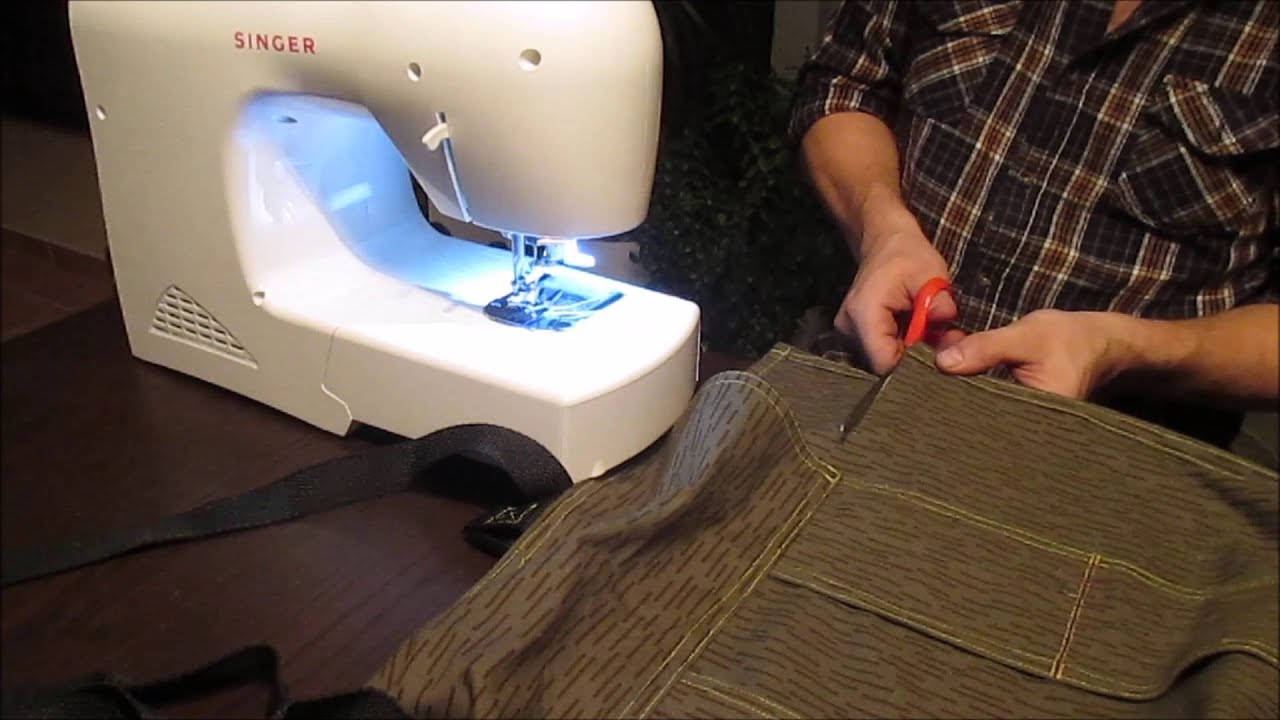 Making a carving tool roll