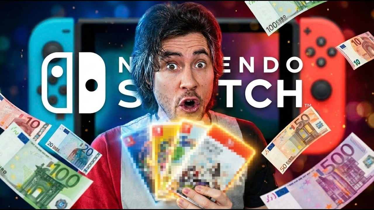 5 jeux Switch PLUS CHERS que la console