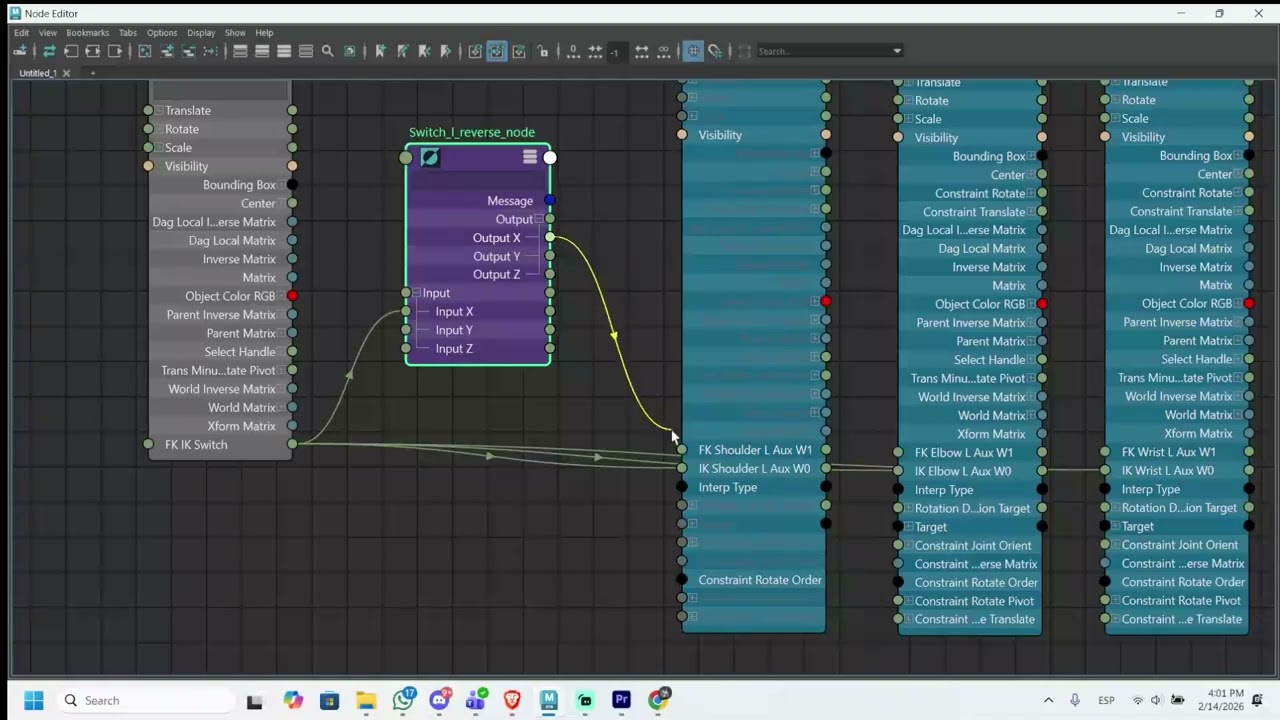 Tutorial Rigging - Parte 4 (Conexiones) - Spiderman