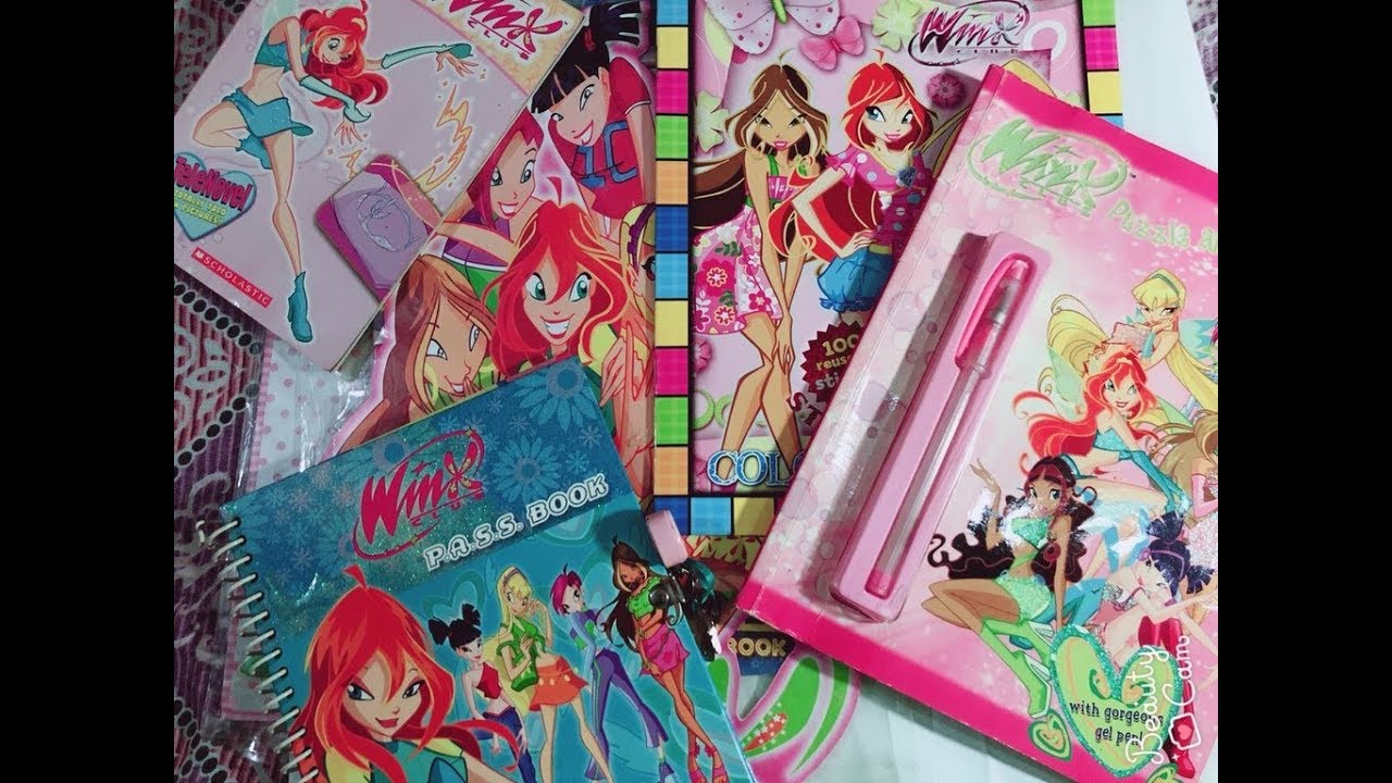 WINX CLUB Collection Stickers, Magic Stickers, Books And Lots More!
