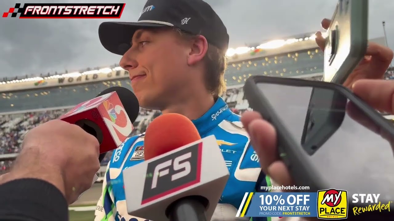 Carson Hocevar Gets Wrecked From Lead on Final Lap of Daytona 500: 