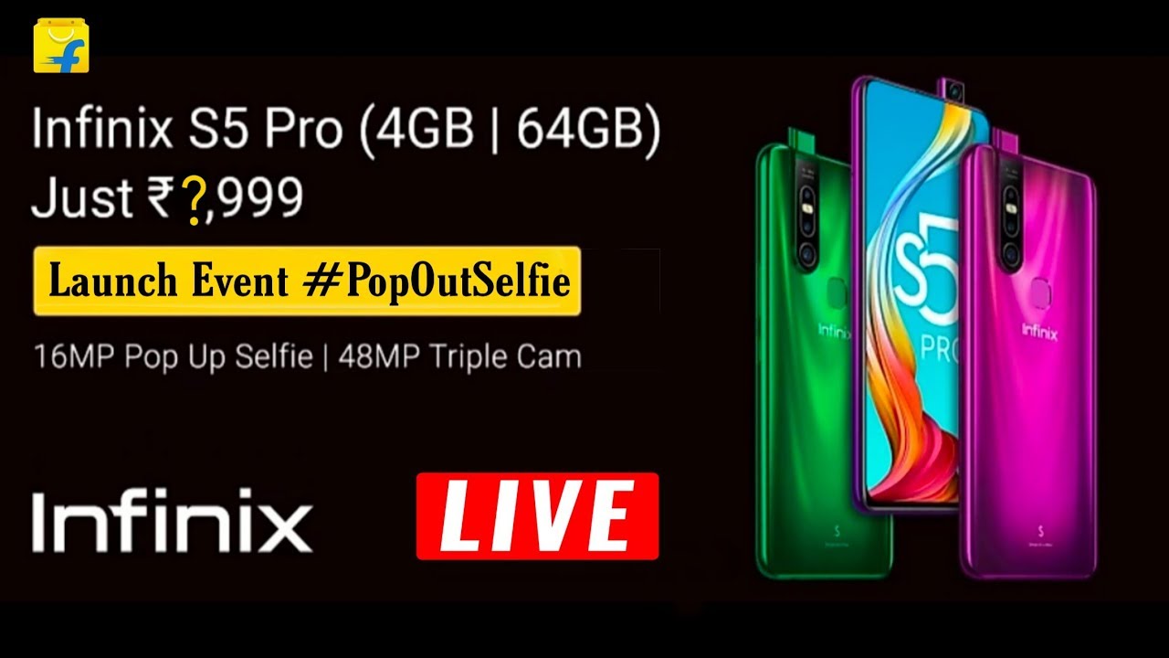 Infinix S5 Pro | Launch Event Live