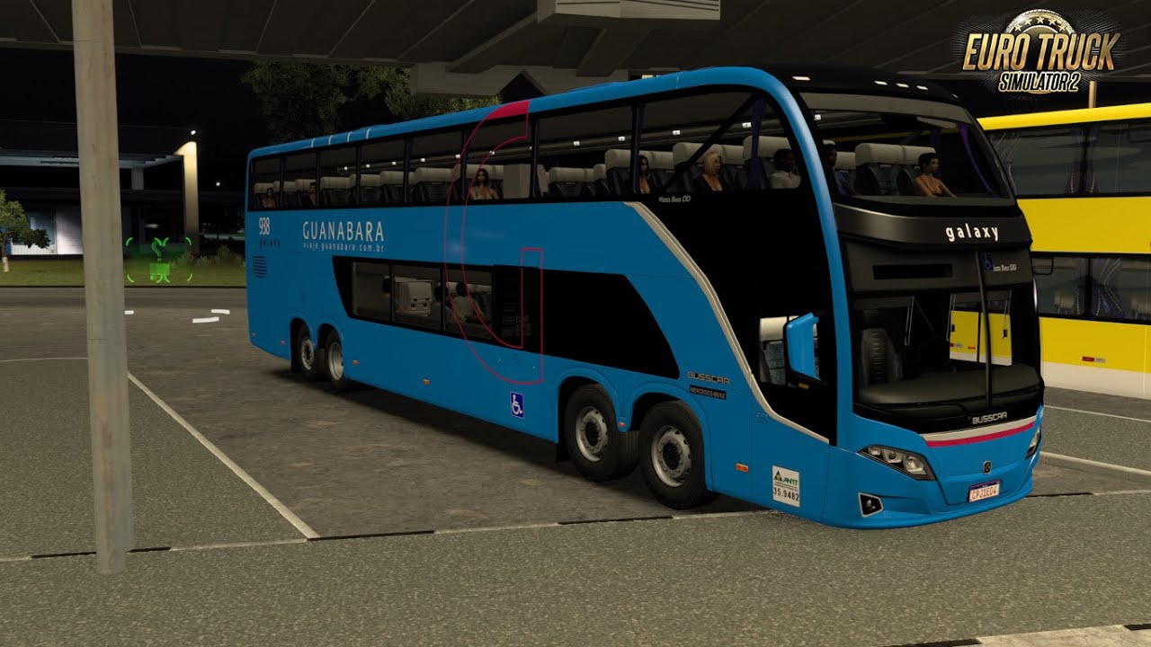 ETS2 | Brasília x Salvador | Busscar Visstabuss DD | Mapa EAA | ETS2 1.57 Modbus