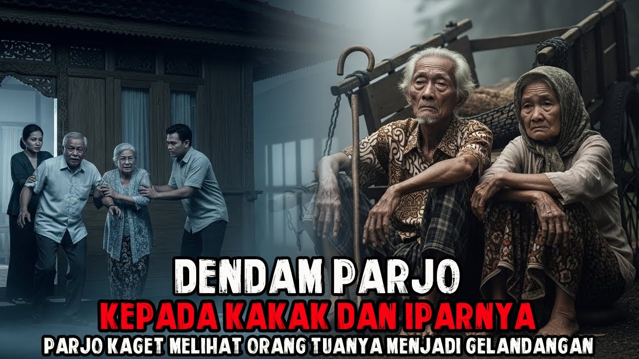 DENDAM PARJO KEPADA KAKAK DAN IPARNYA YANG TELAH MENGUSIR ORANG TUANYA SAMPAI JADI GELANDANGAN