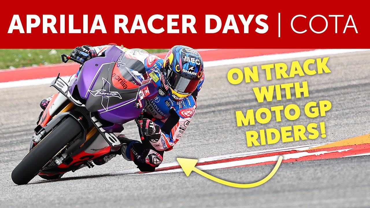 On Track with MotoGP Riders | Humbling Experience | COTA April 2024