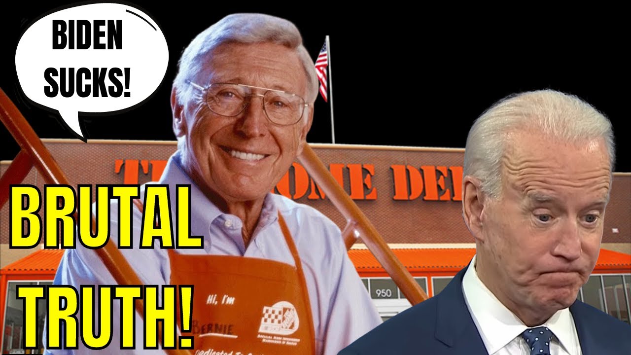 Home Depot Founder Bernie Marcus DESTROYS LAZY Democrats & BIDEN!