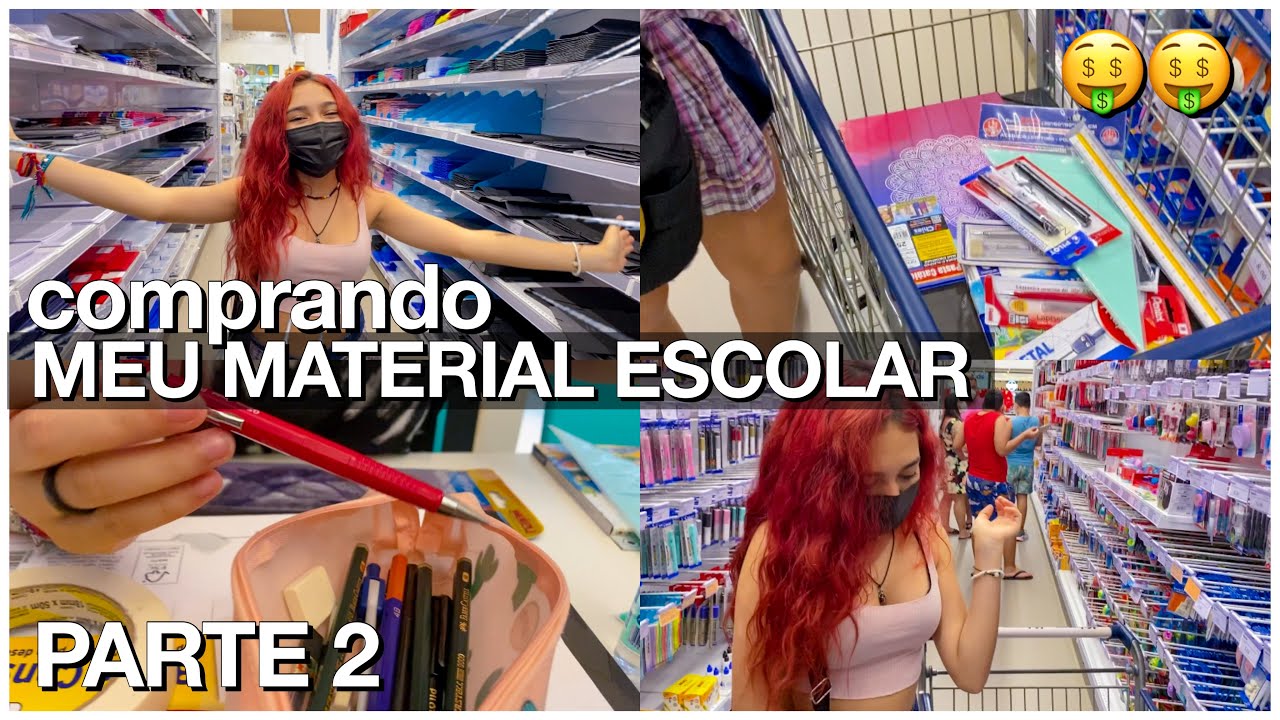 COMPRANDO MAIS MATERIAL ESCOLAR 2022 - PARA O CURSO DE DESIGN DE INTERIORES - ENTÃO ROBERTA FAMILY