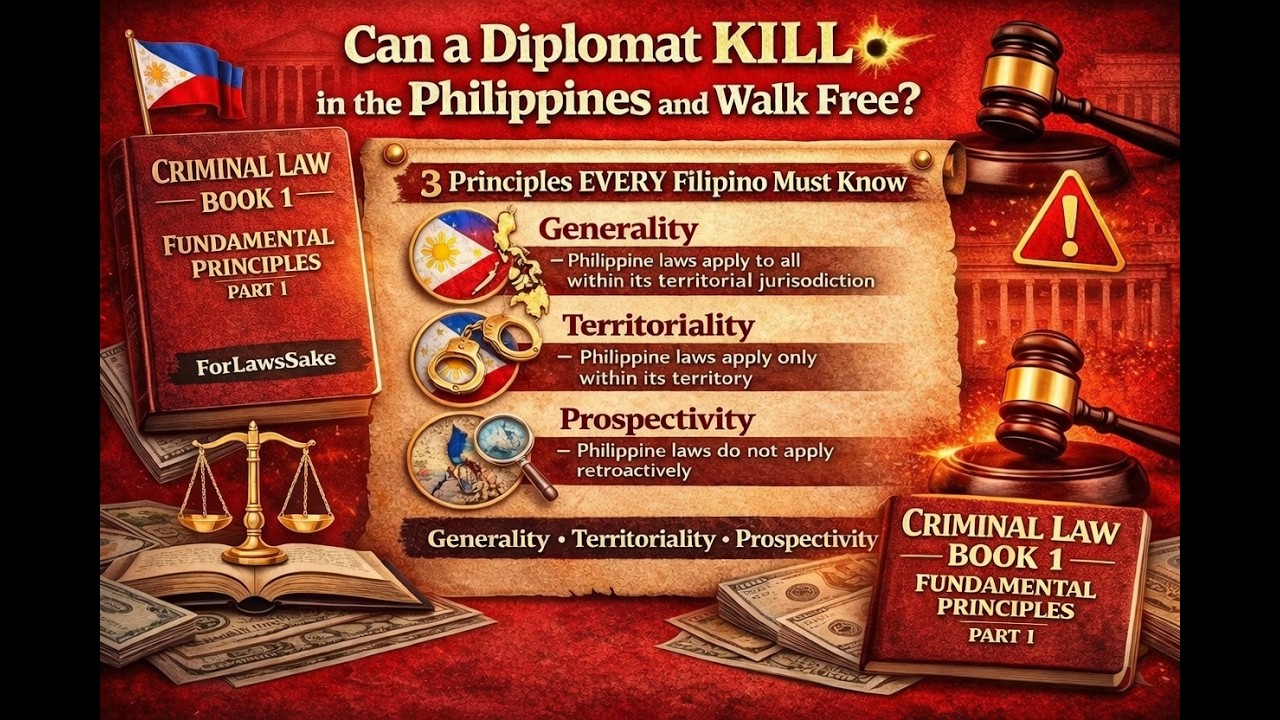 Can a Diplomat KILL in the Philippines and Walk Free? 3 Principles EVERY Filipino Must Know About
