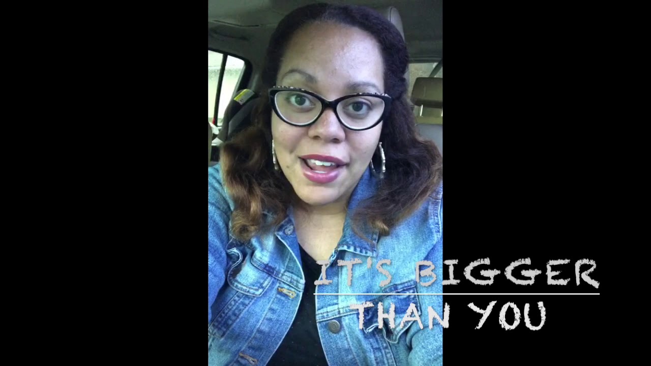 #FridayInspiration - It's Bigger than You