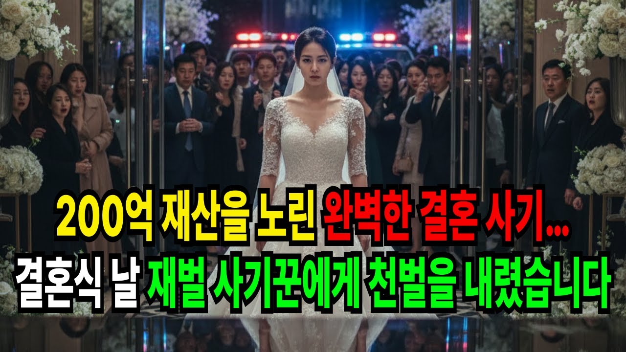 200억 재산을 노린 완벽한 결혼 사기… 결혼식 날 재벌 사기꾼에게 천벌을 내렸습니다.    오디오북|라디오사연|시니어사연|도파민폭발|충격사연