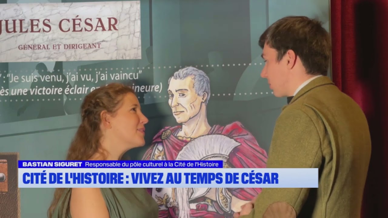 ARIANE A TESTE L EXPO IMMERSIVE CESAR A LA CITE DE L HISTOIRE