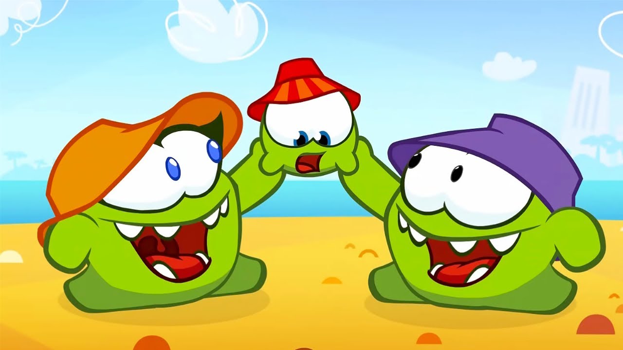 Om Nom Stories 💚 Super Noms - Summer Vacation (Cut the Rope) 💚 Kedoo ToonsTV