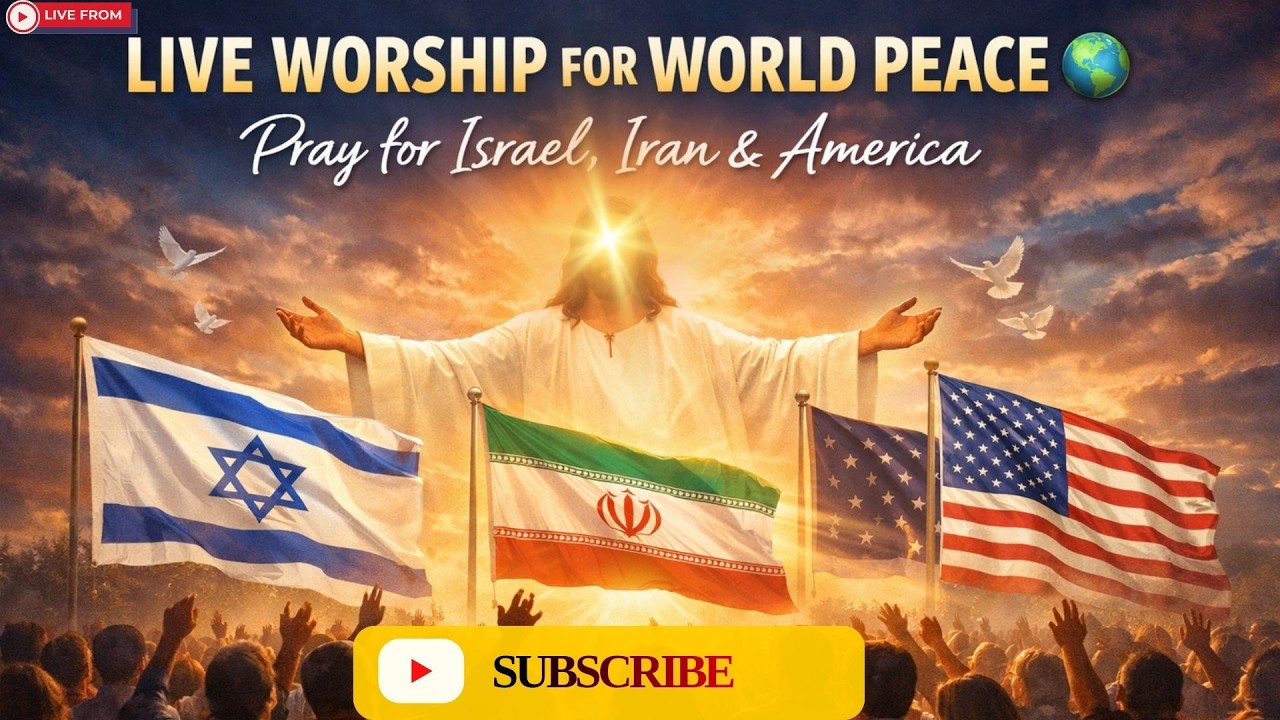 LIVE WORSHIP FOR WORLD PEACE 🌍 | Pray for Israel, Iran & America | #ankurnarulaministries