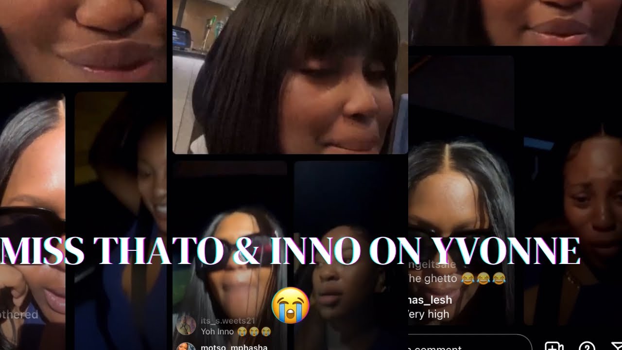 Miss Thato and drunk Inno Morolong talks about Dineo Moloisane 😳😭