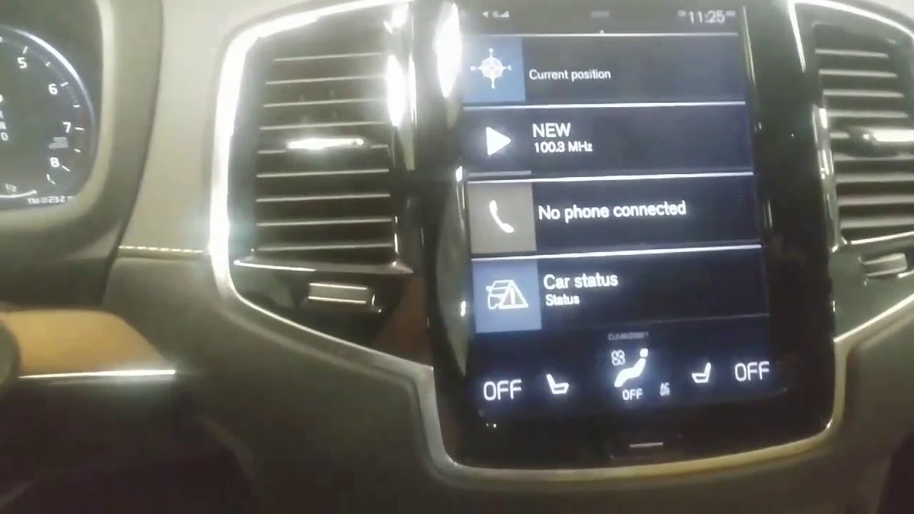 Как проверить уровень масла в XC90 2016 года и новее #volvo #автомобиль