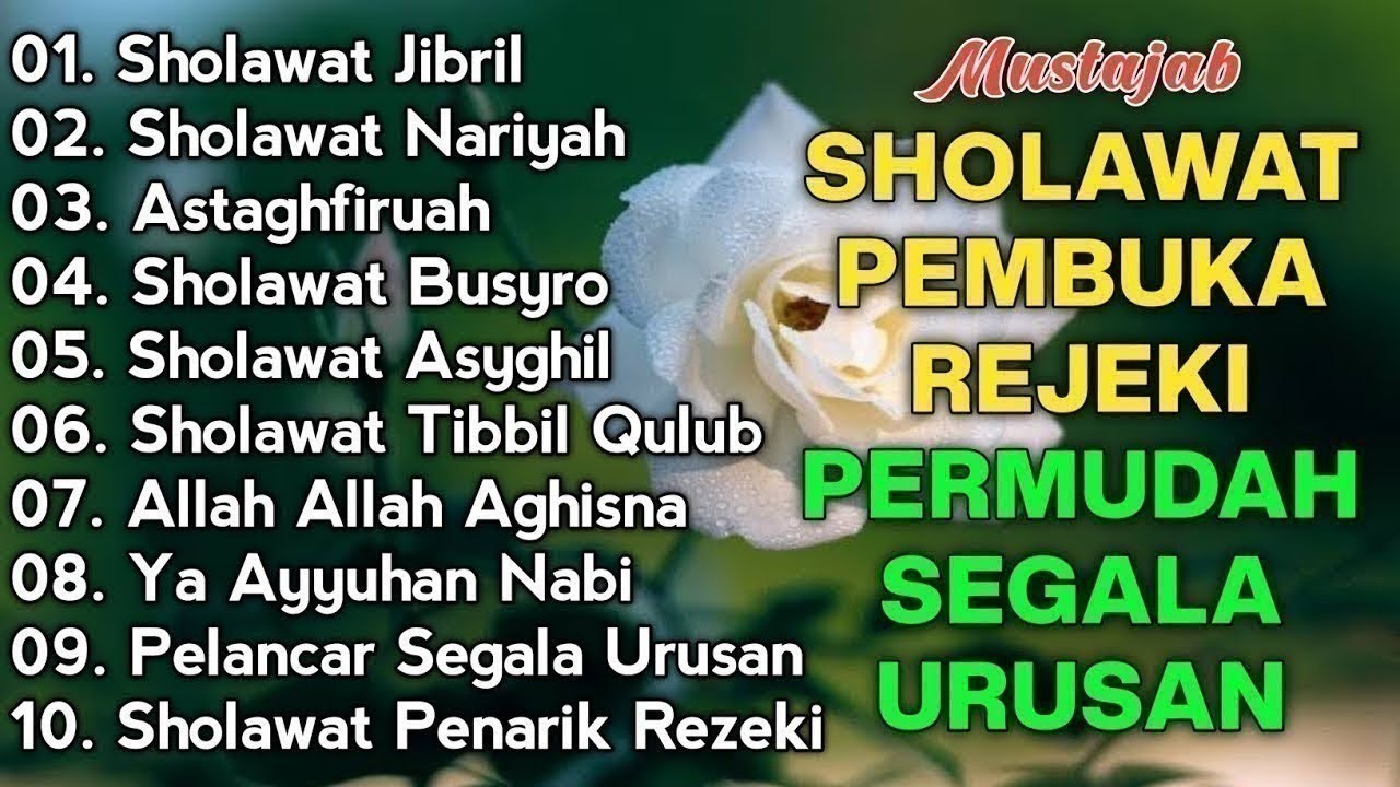 KUMPULAN SHOLAWAT VIRAL TERBARU 2026 | SHOLAWAT JIBRIL PEMBUKA REJEKI, SHOLAWAT BUSYRO, NARIYAH