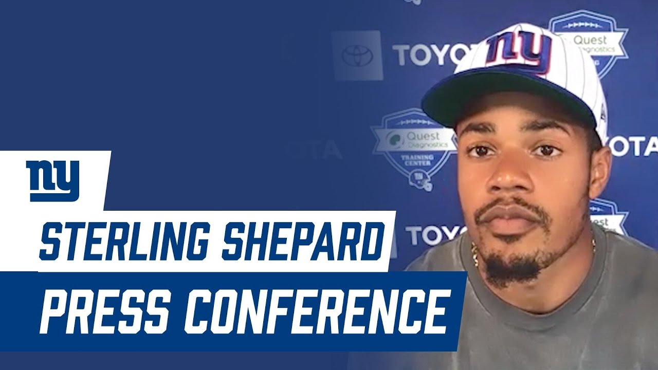Sterling Shepard Praises the Giants for Effort and Discussion on Social Justice | New York Giants