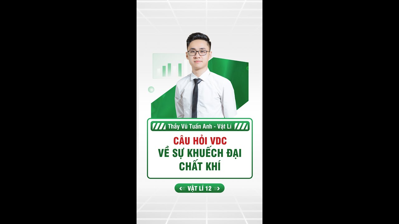 Câu hỏi VDC Khuếch tán chất khí Vật lí 12 | Thầy Vũ Tuấn Anh