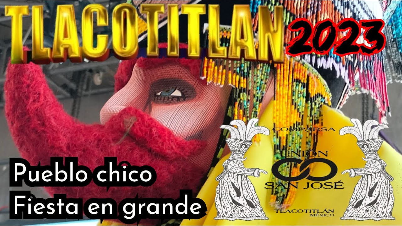 EN UN SOLO CRUCE DE CALLE TRES BANDAS TRES COMPARSAS QUE EVENTAZO SAN JOSE TLACOTITLAN