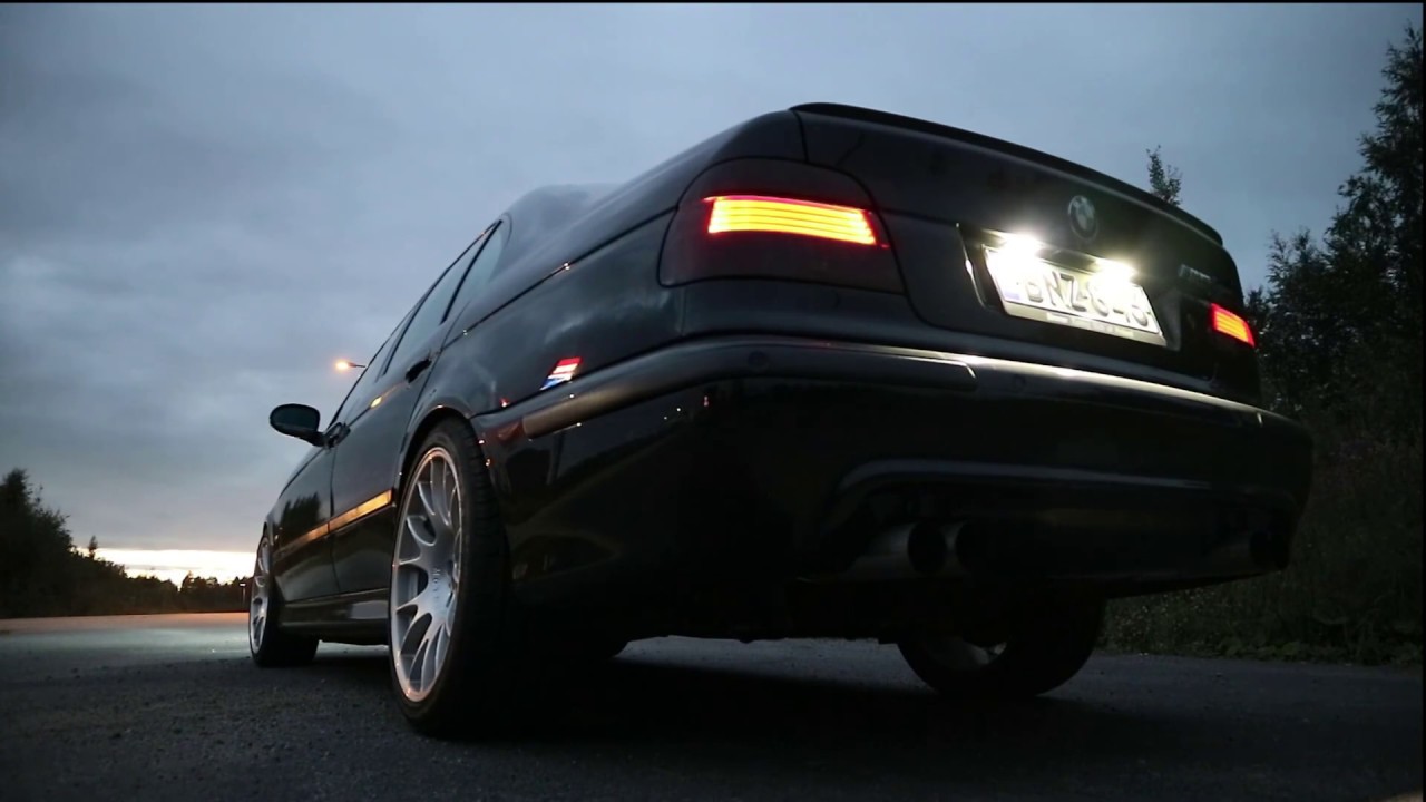 BMW M5 e39 Stock Exhaust VS Muffler Delete