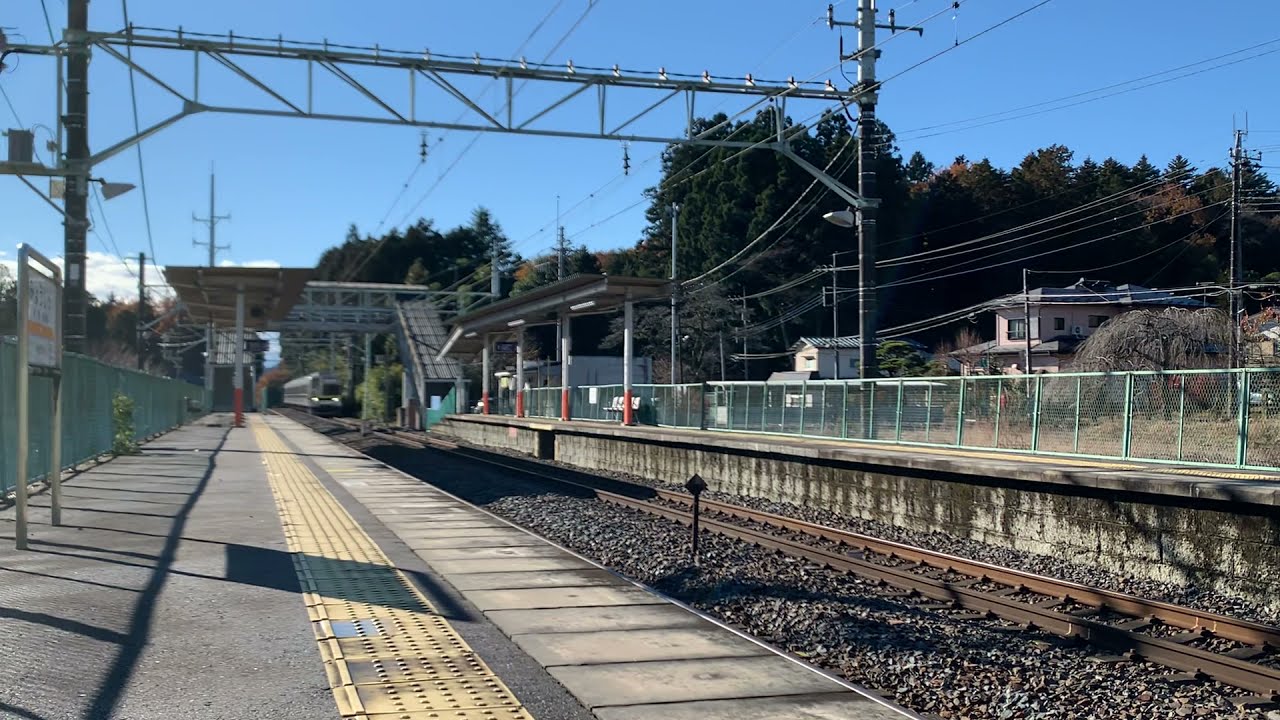 【通過動画】東武20400系急行東武日光