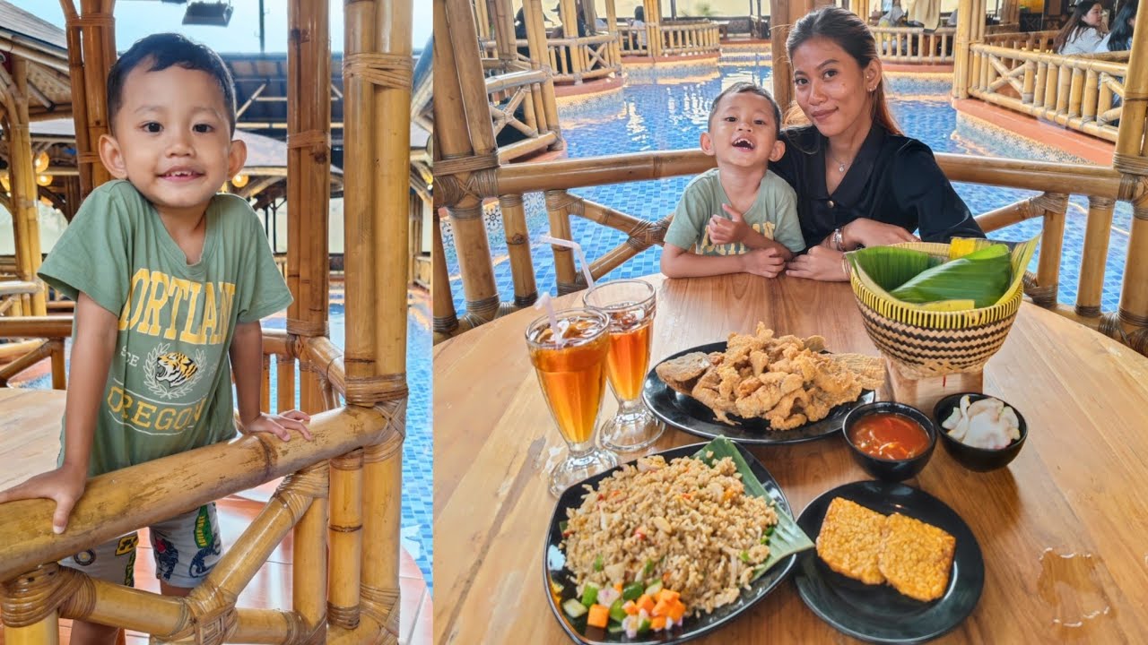 Mall Metropolitan MM Bekasi. Main fun world. Nonton bioskop . Makan di kampung kecil