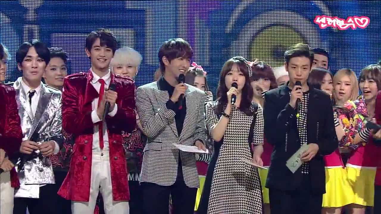 20131103 인기가요 케이윌 1위발표+소감 cut