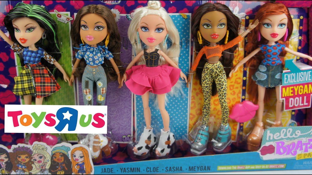 Bratz Hello My Name Is 5 Pack With Meygan Toys R Us Exclusive Doll Review