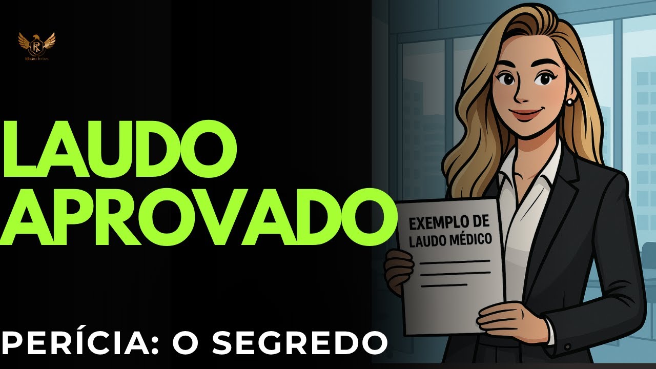 NÃO VÁ NA PERÍCIA antes de ver este LAUDO (MODELO APROVADO)