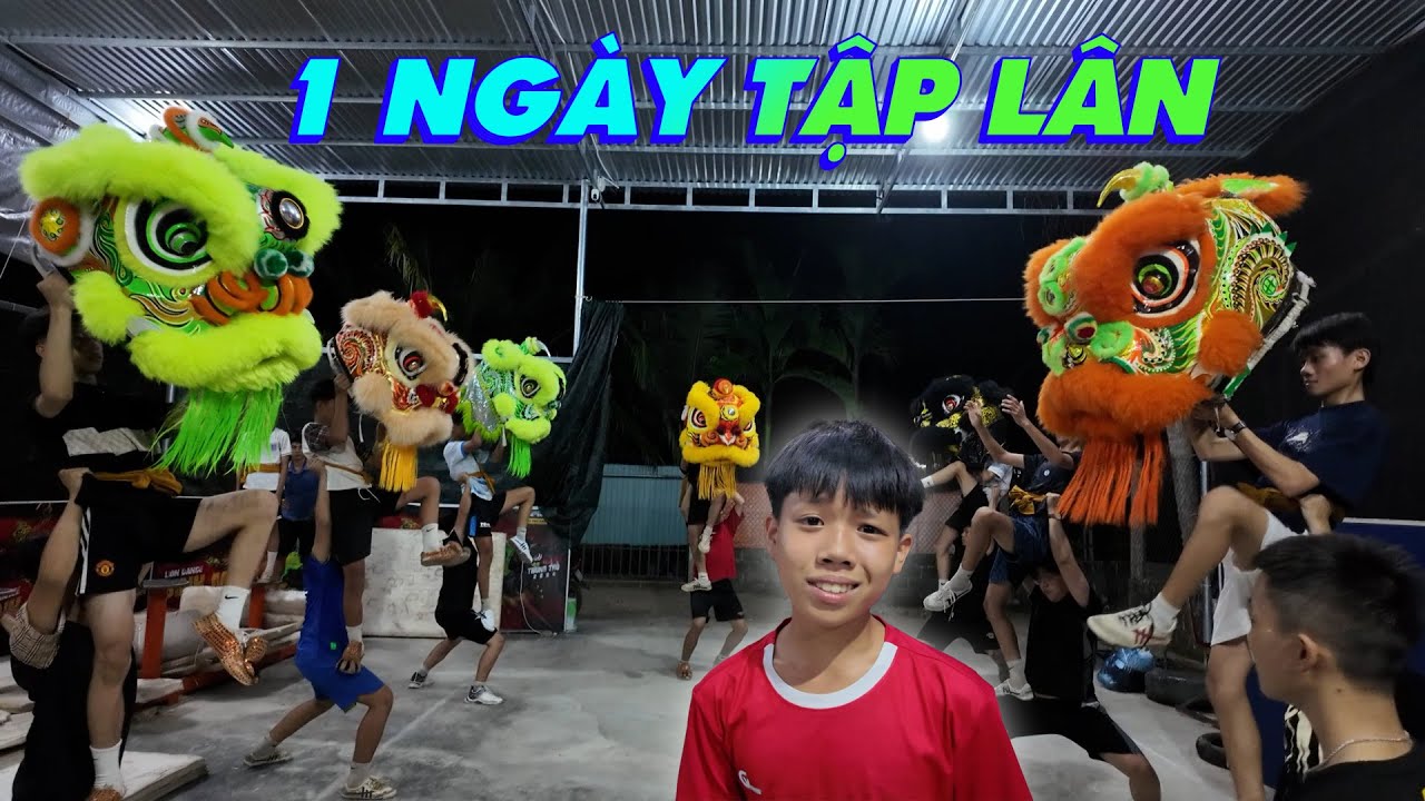 Bình Minh TV | Vlog 1 Ngày Tập Lân Của Bình Minh - Sân Tập Mới