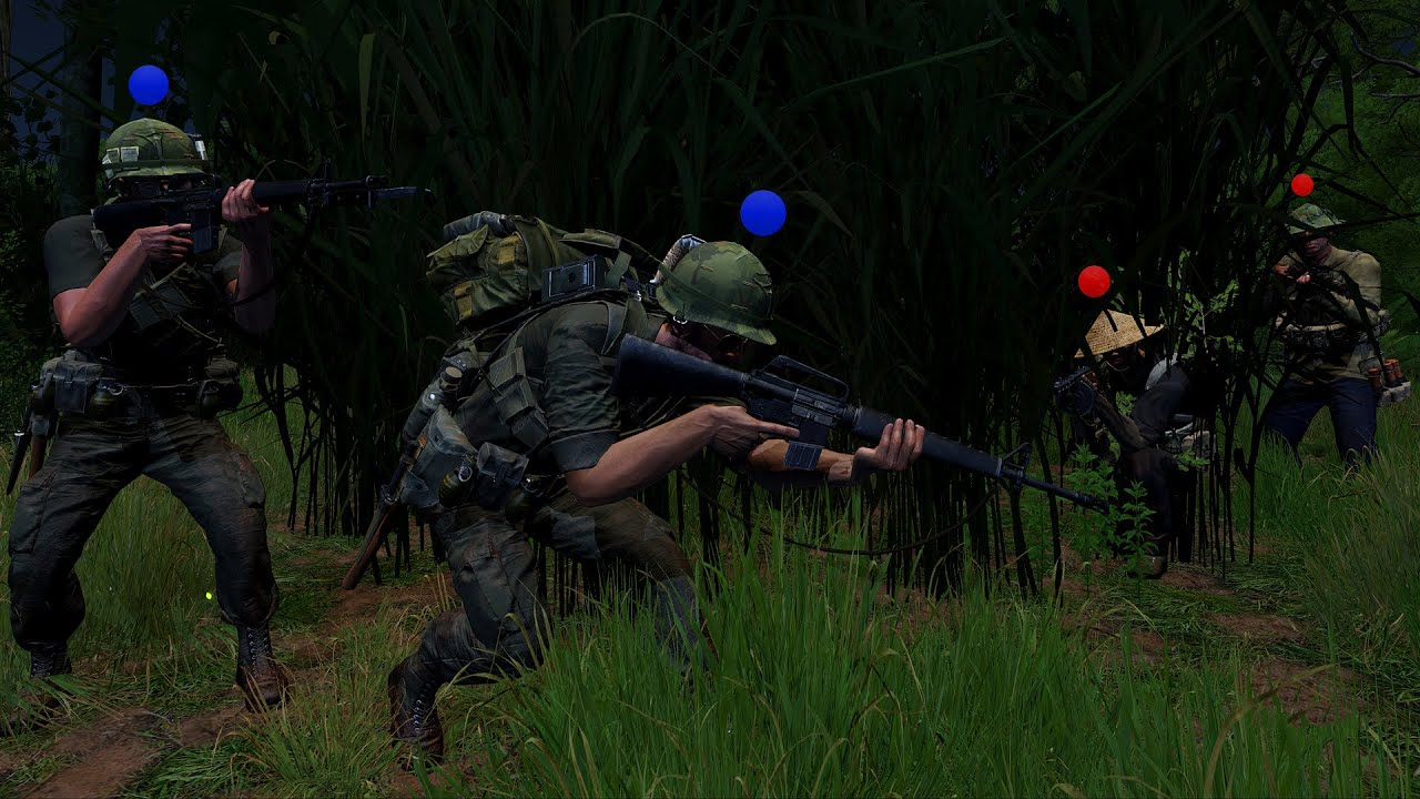 These G.I. Players Wandered into POINT BLANK RANGE