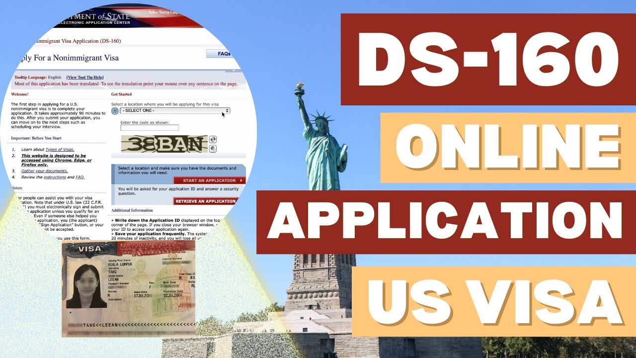 Как заполнить форму DS-160: онлайн-заявление на получение неиммиграционной визы в США.