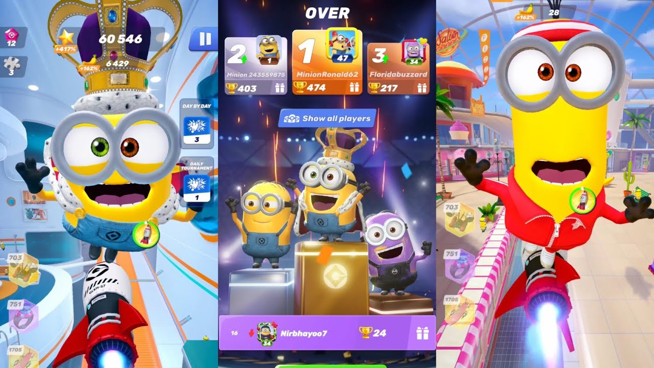 King Bob vs Tracksuit Kevin | New Minion rush |