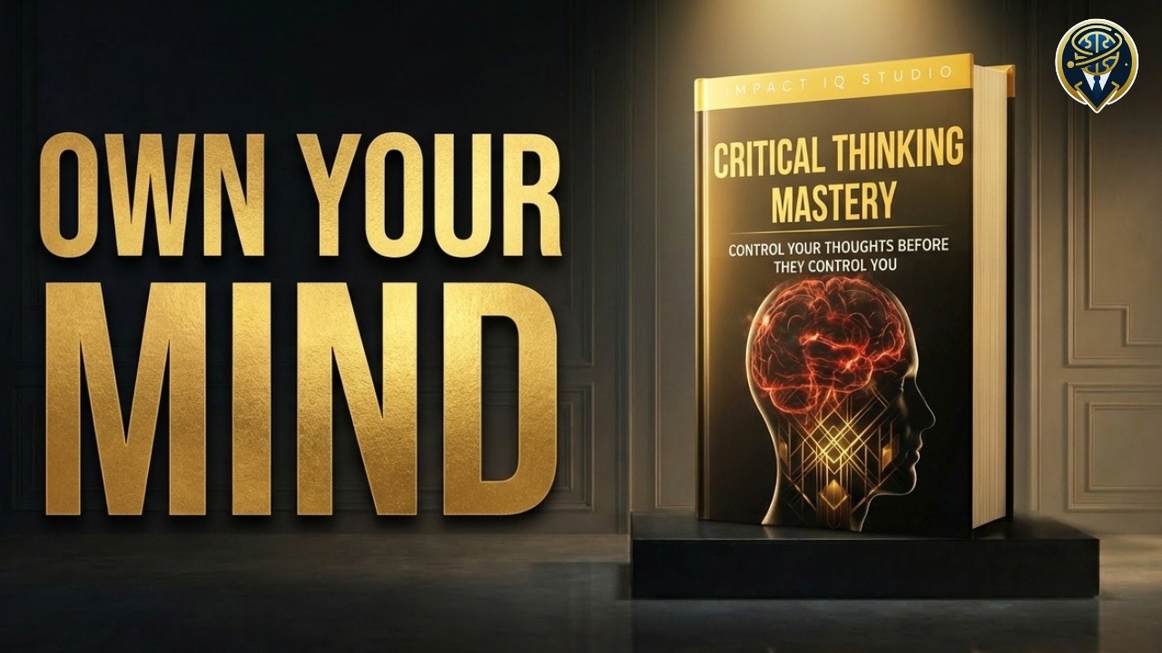 Critical Thinking Mastery: Control Your Thoughts Before They Control You | Full Audiobook
