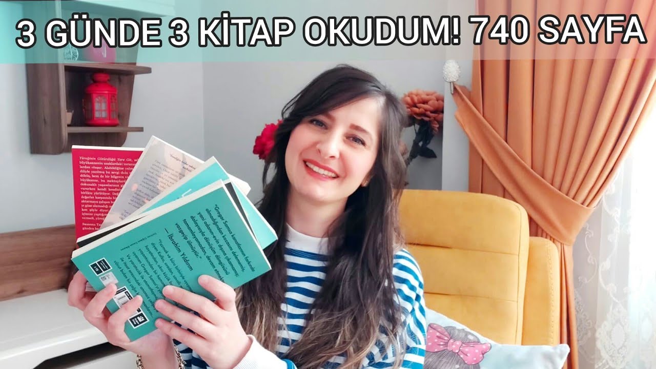 OKUMA MARATONU | 3 GÜNDE 3 KİTAP, 740 SAYFA !