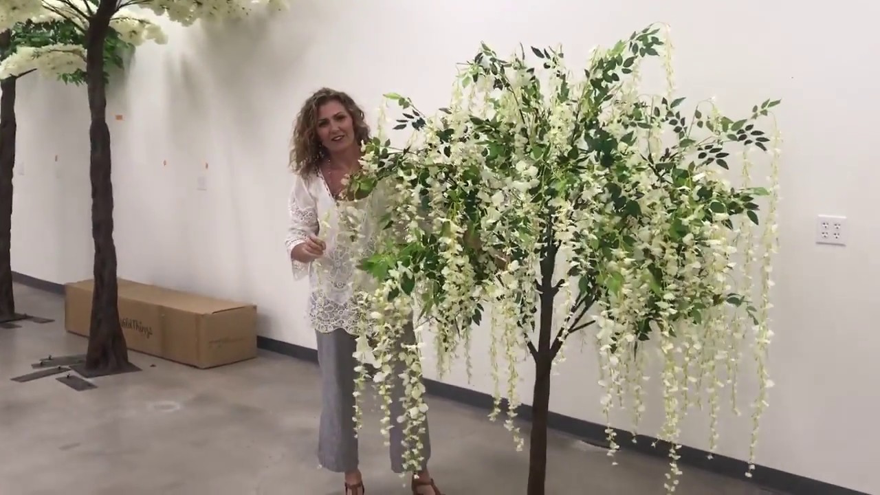 ShopWildThings Greenery & Flowering Tree