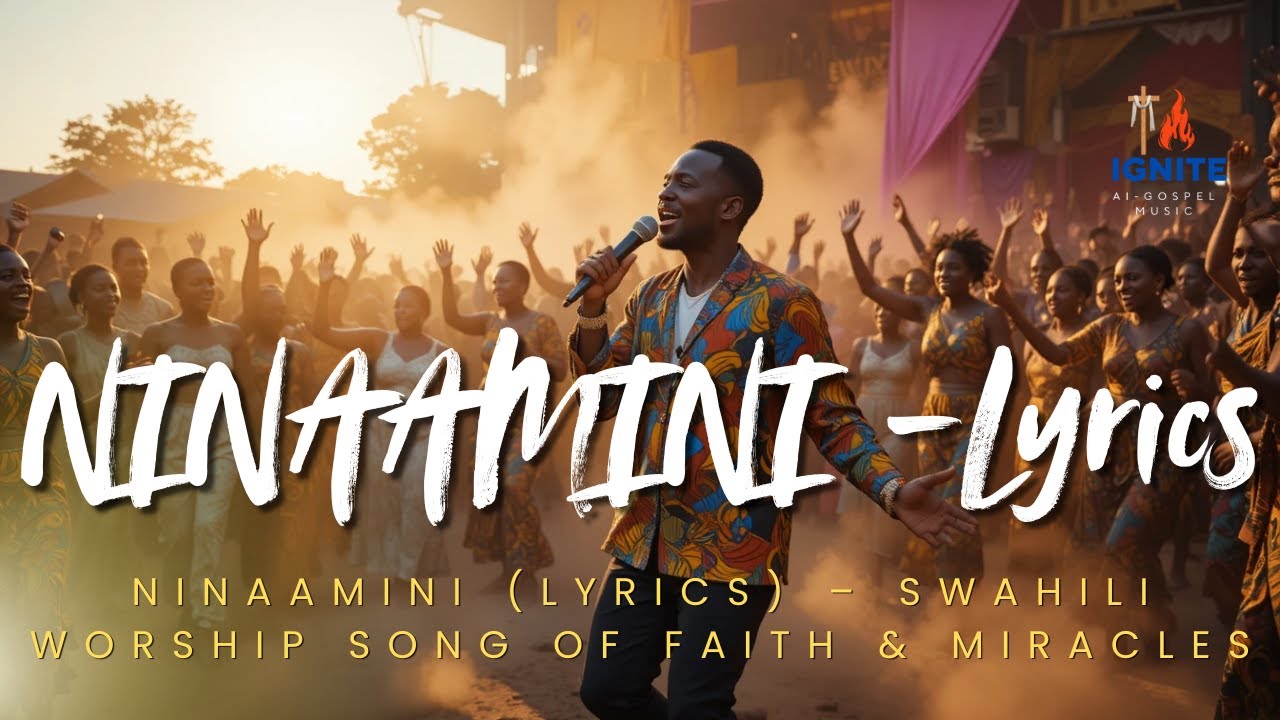 NINAAMINI (Lyrics) – Swahili Worship Song of Faith & Miracles