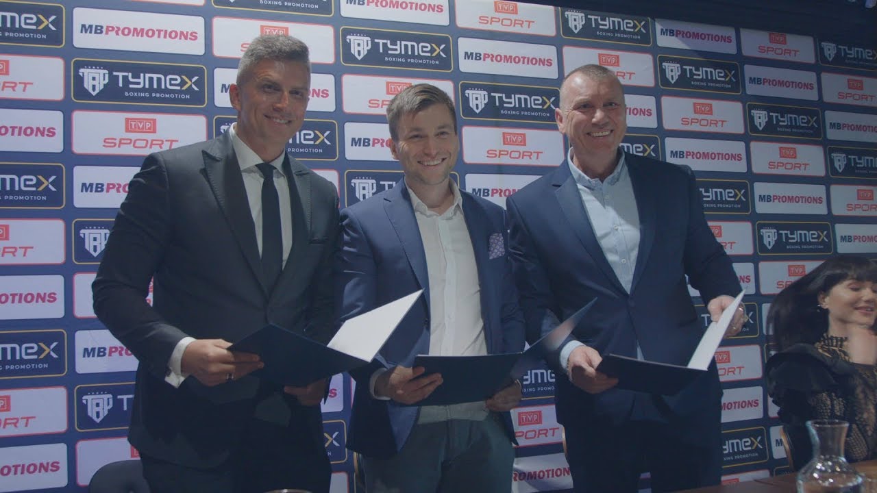 Mateusz Borek podpisuje umowę z TVP SPORT! MB Promotions i Tymex w nowej stacji