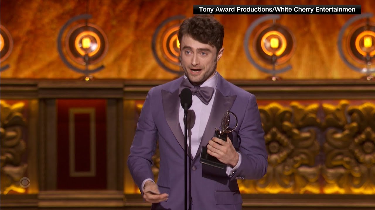 Video of the Day: Daniel Radcliffe wins his first Tony Award