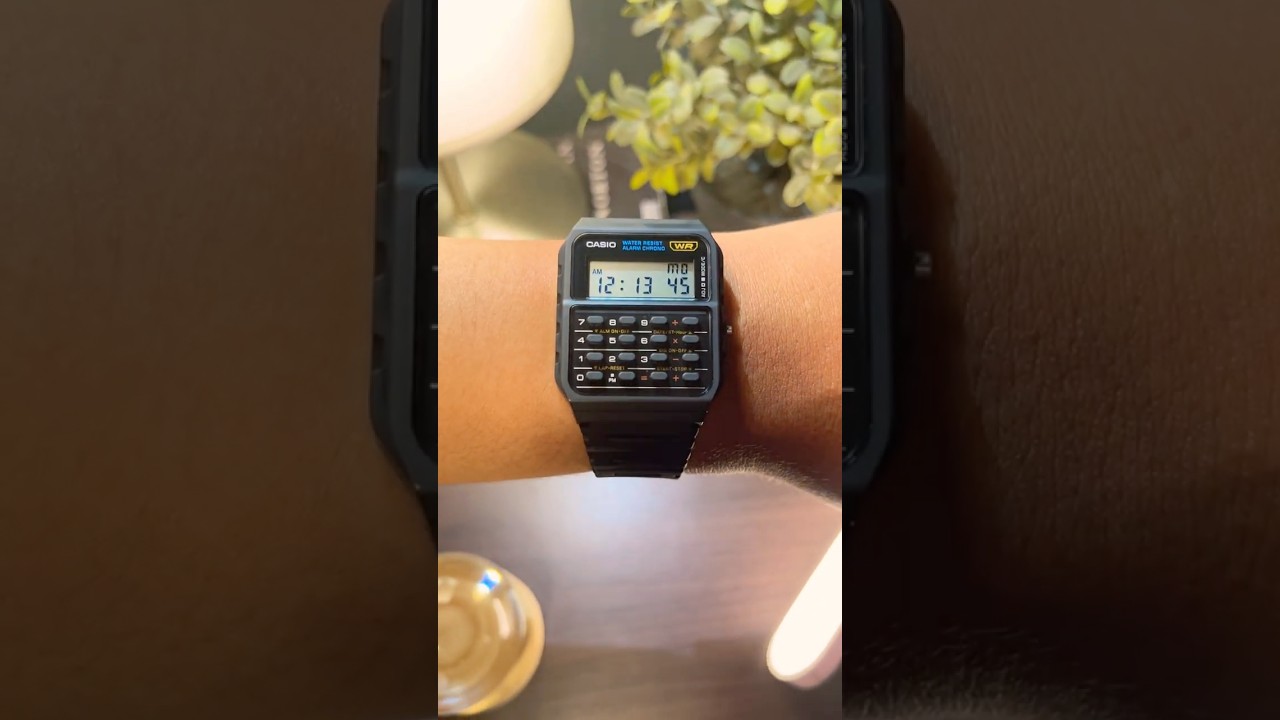 Casio Vintage CA-53W-1 Calculator Watch #casio #vintage